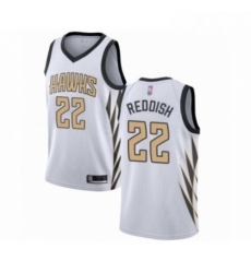 Mens Atlanta Hawks 22 Cam Reddish Authentic White Basketball Jersey City Edition Mens Atlanta Hawks 22 Cam Reddish Authentic White Basketball Jersey City Edition