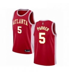 Mens Atlanta Hawks 5 Jabari Parker Authentic Red Basketball Jersey Statement Edition Mens Atlanta Hawks 5 Jabari Parker Authentic Red Basketball Jersey Statement Edition