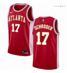 Mens Nike Atlanta Hawks 17 Dennis Schroder Authentic Red NBA Jersey Statement Edition Mens Nike Atlanta Hawks 17 Dennis Schroder Authentic Red NBA Jersey Statement Edition