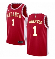 Womens Nike Atlanta Hawks 1 Kevin Huerter Swingman Red NBA Jersey Statement Edition Womens Nike Atlanta Hawks 1 Kevin Huerter Swingman Red NBA Jersey Statement Edition