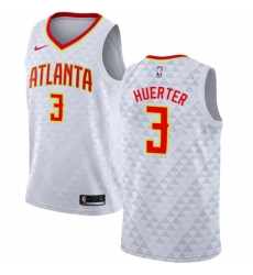 Womens Nike Atlanta Hawks 3 Kevin Huerter Swingman White NBA Jersey Association Edition Womens Nike Atlanta Hawks 3 Kevin Huerter Swingman White NBA Jersey Association Edition