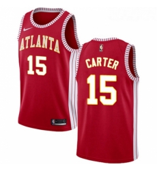 Youth Nike Atlanta Hawks 15 Vince Carter Swingman Red NBA Jersey Statement Edition Youth Nike Atlanta Hawks 15 Vince Carter Swingman Red NBA Jersey Statement Edition