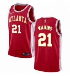 Youth Nike Atlanta Hawks 21 Dominique Wilkins Swingman Red NBA Jersey Statement Edition Youth Nike Atlanta Hawks 21 Dominique Wilkins Swingman Red NBA Jersey Statement Edition