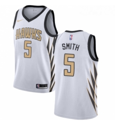 Youth Nike Atlanta Hawks 5 Josh Smith Swingman White NBA Jersey City Edition Youth Nike Atlanta Hawks 5 Josh Smith Swingman White NBA Jersey City Edition