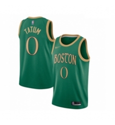 Celtics 0 Jayson Tatum Green Basketball Swingman City Edition 2019 20 Jersey Celtics 0 Jayson Tatum Green Basketball Swingman City Edition 2019 20 Jersey
