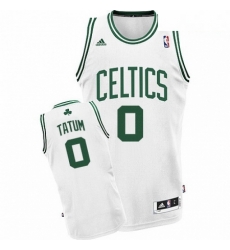 Mens Adidas Boston Celtics 0 Jayson Tatum Swingman White Home NBA Jersey Mens Adidas Boston Celtics 0 Jayson Tatum Swingman White Home NBA Jersey