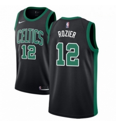 Mens Adidas Boston Celtics 12 Terry Rozier Authentic Black NBA Jersey Statement Edition Mens Adidas Boston Celtics 12 Terry Rozier Authentic Black NBA Jersey Statement Edition