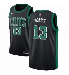 Mens Adidas Boston Celtics 13 Marcus Morris Authentic Black NBA Jersey Statement Edition Mens Adidas Boston Celtics 13 Marcus Morris Authentic Black NBA Jersey Statement Edition