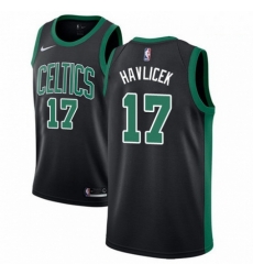 Mens Adidas Boston Celtics 17 John Havlicek Authentic Black NBA Jersey Statement Edition Mens Adidas Boston Celtics 17 John Havlicek Authentic Black NBA Jersey Statement Edition