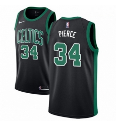 Mens Adidas Boston Celtics 34 Paul Pierce Swingman Black NBA Jersey Statement Edition Mens Adidas Boston Celtics 34 Paul Pierce Swingman Black NBA Jersey Statement Edition