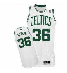 Mens Adidas Boston Celtics 36 Shaquille ONeal Authentic White Home NBA Jersey Mens Adidas Boston Celtics 36 Shaquille ONeal Authentic White Home NBA Jersey