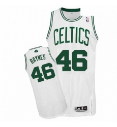 Mens Adidas Boston Celtics 46 Aron Baynes Authentic White Home NBA Jersey Mens Adidas Boston Celtics 46 Aron Baynes Authentic White Home NBA Jersey