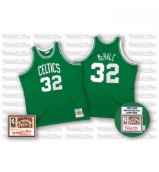 Mens Mitchell and Ness Boston Celtics 32 Kevin Mchale Authentic Green Throwback NBA Jersey Mens Mitchell and Ness Boston Celtics 32 Kevin Mchale Authentic Green Throwback NBA Jersey