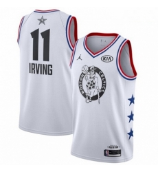 Mens Nike Boston Celtics 11 Kyrie Irving White Basketball Jordan Swingman 2019 All Star Game Jersey Mens Nike Boston Celtics 11 Kyrie Irving White Basketball Jordan Swingman 2019 All Star Game Jersey