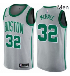 Mens Nike Boston Celtics 32 Kevin Mchale Swingman Gray NBA Jersey City Edition Mens Nike Boston Celtics 32 Kevin Mchale Swingman Gray NBA Jersey City Edition