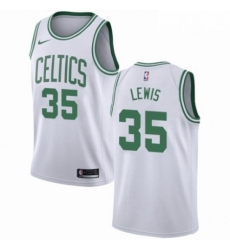 Mens Nike Boston Celtics 35 Reggie Lewis Swingman White NBA Jersey Association Edition Mens Nike Boston Celtics 35 Reggie Lewis Swingman White NBA Jersey Association Edition