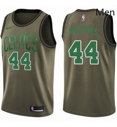 Mens Nike Boston Celtics 44 Robert Williams Swingman Green Salute to Service NBA Jersey Mens Nike Boston Celtics 44 Robert Williams Swingman Green Salute to Service NBA Jersey