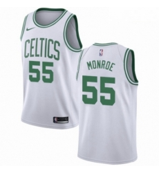 Mens Nike Boston Celtics 55 Greg Monroe Swingman White NBA Jersey Association Edition Mens Nike Boston Celtics 55 Greg Monroe Swingman White NBA Jersey Association Edition