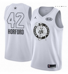 Mens Nike Jordan Boston Celtics 42 Al Horford Swingman White 2018 All Star Game NBA Jersey Mens Nike Jordan Boston Celtics 42 Al Horford Swingman White 2018 All Star Game NBA Jersey
