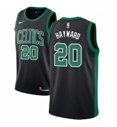 Womens Adidas Boston Celtics 20 Gordon Hayward Swingman Black NBA Jersey Statement Edition Womens Adidas Boston Celtics 20 Gordon Hayward Swingman Black NBA Jersey Statement Edition