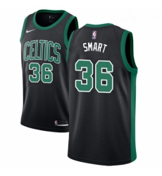 Womens Adidas Boston Celtics 36 Marcus Smart Authentic Black NBA Jersey Statement Edition Womens Adidas Boston Celtics 36 Marcus Smart Authentic Black NBA Jersey Statement Edition