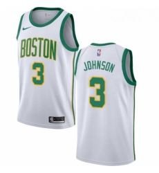 Womens Nike Boston Celtics 3 Dennis Johnson Swingman White NBA Jersey City Edition Womens Nike Boston Celtics 3 Dennis Johnson Swingman White NBA Jersey City Edition
