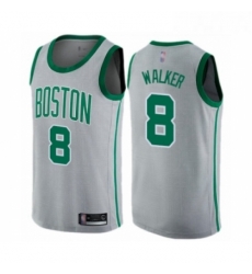 Youth Boston Celtics 8 Kemba Walker Swingman Gray Basketball Jersey City Edition Youth Boston Celtics 8 Kemba Walker Swingman Gray Basketball Jersey City Edition