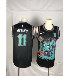 Men Brooklyn Nets 11 Irving Black dragon Nike 2021 Nike NBA Jersey Men Brooklyn Nets 11 Irving Black dragon Nike 2021 Nike NBA Jersey