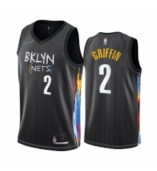 Men Nike Brooklyn Nets 2 Blake Griffin Black NBA Swingman 2020 21 City Edition Jersey Men Nike Brooklyn Nets 2 Blake Griffin Black NBA Swingman 2020 21 City Edition Jersey