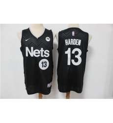 Men Nike Brooklyn Nets James Harden 13 Black NBA New grey playoff bonus jersey Men Nike Brooklyn Nets James Harden 13 Black NBA New grey playoff bonus jersey