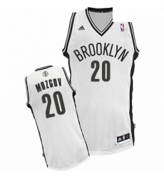 Mens Adidas Brooklyn Nets 20 Timofey Mozgov Swingman White Home NBA Jersey Mens Adidas Brooklyn Nets 20 Timofey Mozgov Swingman White Home NBA Jersey