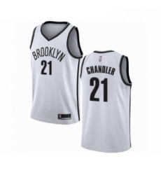 Mens Brooklyn Nets 21 Wilson Chandler Authentic White Basketball Jersey Association Edition Mens Brooklyn Nets 21 Wilson Chandler Authentic White Basketball Jersey Association Edition