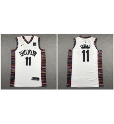 Nets 11 Kyrie Irving White City Edition Nike Authentic Jersey Nets 11 Kyrie Irving White City Edition Nike Authentic Jersey