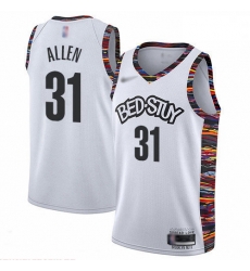 Nets 31 Jarrett Allen White Basketball Swingman City Edition 2019 20 Jersey Nets 31 Jarrett Allen White Basketball Swingman City Edition 2019 20 Jersey