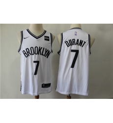 Nets 7 Kevin Durant White Nike Swingman Jersey Nets 7 Kevin Durant White Nike Swingman Jersey