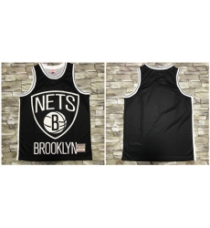 Nets Big Face Black Hardwood Classics Swingman Jersey Nets Big Face Black Hardwood Classics Swingman Jersey