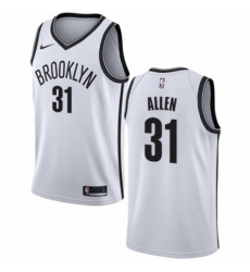 Youth Nike Brooklyn Nets 31 Jarrett Allen Swingman White NBA Jersey Association Edition Youth Nike Brooklyn Nets 31 Jarrett Allen Swingman White NBA Jersey Association Edition