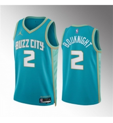 Men Charlotte Hornets 2 James Bouknight Teal 2023 24 City Edition Stitched Basketball Jersey Men Charlotte Hornets 2 James Bouknight Teal 2023 24 City Edition Stitched Basketball Jersey