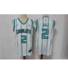 Men Nike Charlotte Hornets 2 LaMelo Ball White NBA Jordan Swingman 2021 Jordan Brand Jersey Men Nike Charlotte Hornets 2 LaMelo Ball White NBA Jordan Swingman 2021 Jordan Brand Jersey