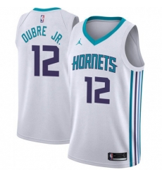 Nike Charlotte Hornets 12 Kelly Oubre Jr White NBA Jordan Swingman Association Edition Jersey Nike Charlotte Hornets 12 Kelly Oubre Jr White NBA Jordan Swingman Association Edition Jersey