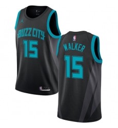 Nike Hornets #15 Kemba Walker Black NBA Jordan Swingman City Edition 2018 19 Jersey Nike Hornets #15 Kemba Walker Black NBA Jordan Swingman City Edition 2018 19 Jersey