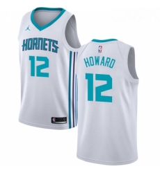 Womens Nike Jordan Charlotte Hornets 12 Dwight Howard Authentic White NBA Jersey Association Edition Womens Nike Jordan Charlotte Hornets 12 Dwight Howard Authentic White NBA Jersey Association Edition