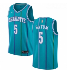 Womens Nike Jordan Charlotte Hornets 5 Nicolas Batum Swingman Aqua Hardwood Classics NBA Jersey Womens Nike Jordan Charlotte Hornets 5 Nicolas Batum Swingman Aqua Hardwood Classics NBA Jersey