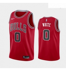 2019 NBA Draft Chicago Bulls #0 Coby White Red Jersey 2019 NBA Draft Chicago Bulls #0 Coby White Red Jersey