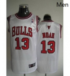 Bulls 13 Joakim Noah Stitched White NBA Jersey Bulls 13 Joakim Noah Stitched White NBA Jersey