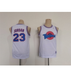 Bulls 23 Michael Jordan White Tune Squad Stitched Basketball Jersey Bulls 23 Michael Jordan White Tune Squad Stitched Basketball Jersey