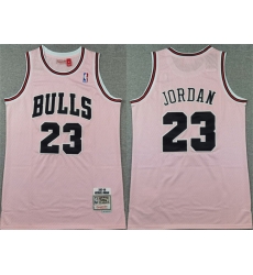 Men Chicago Bulls 23 Michael Jordan Pink 1997 98 Stitched Basketball Jersey Men Chicago Bulls 23 Michael Jordan Pink 1997 98 Stitched Basketball Jersey