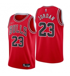 Men Chicago Bulls 23 Michael Jordan Red 75th Anniversary Stitched Basketball Jersey Men Chicago Bulls 23 Michael Jordan Red 75th Anniversary Stitched Basketball Jersey