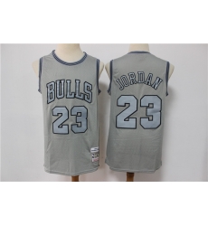 Men Chicago Bulls Michael Jordan 23 Gray Hardwood Classic Michell&Ness Limited Jersey Men Chicago Bulls Michael Jordan 23 Gray Hardwood Classic Michell&Ness Limited Jersey