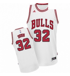 Mens Adidas Chicago Bulls 32 Kris Dunn Swingman White Home NBA Jersey Mens Adidas Chicago Bulls 32 Kris Dunn Swingman White Home NBA Jersey